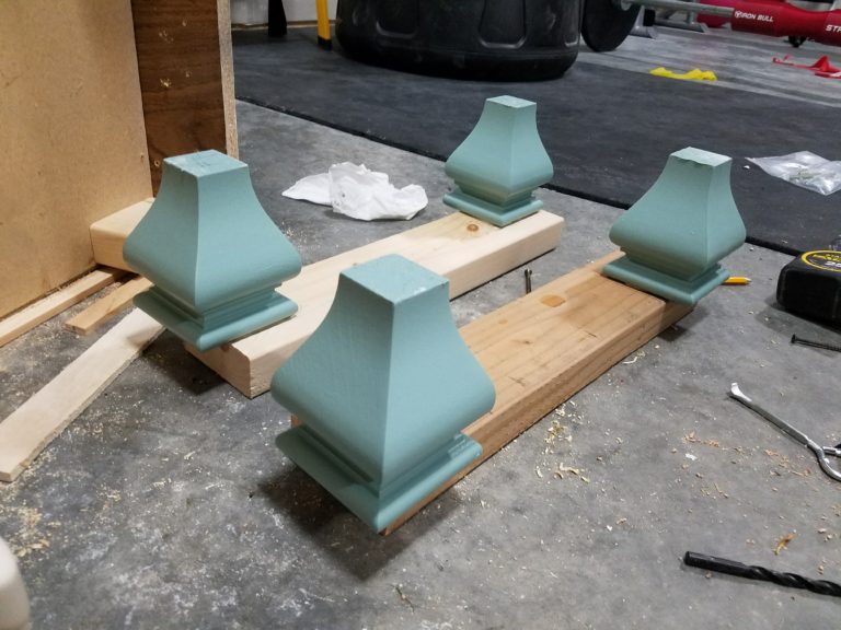 Between3Sisters How To Add Bun Feet To Hollow Bottom Furniture